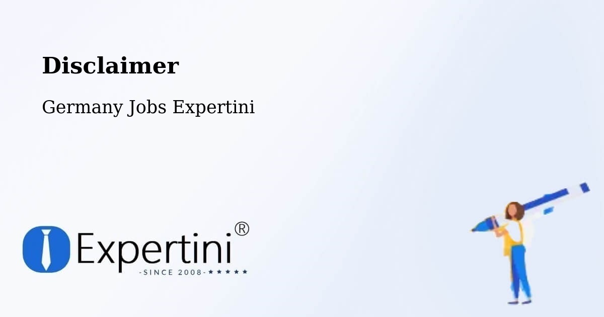 Disclaimer – Grömitz - Germany Jobs Expertini