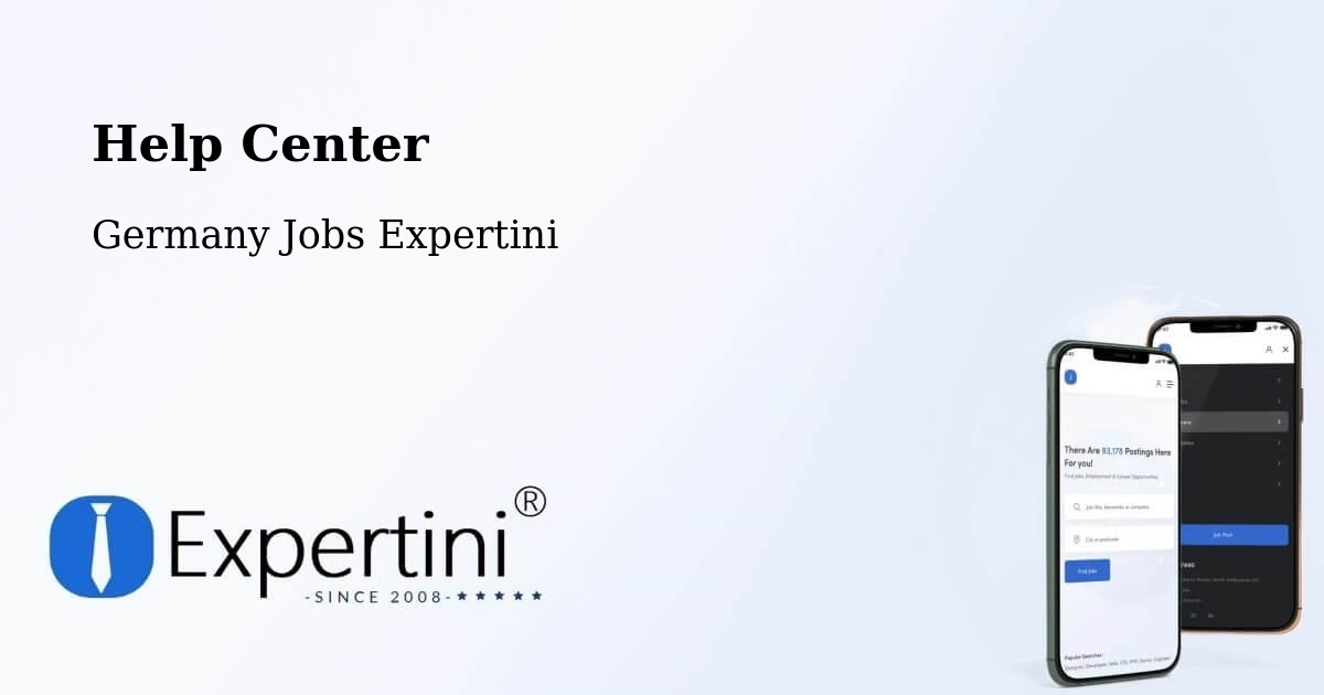 Help Center - Germany Jobs Expertini