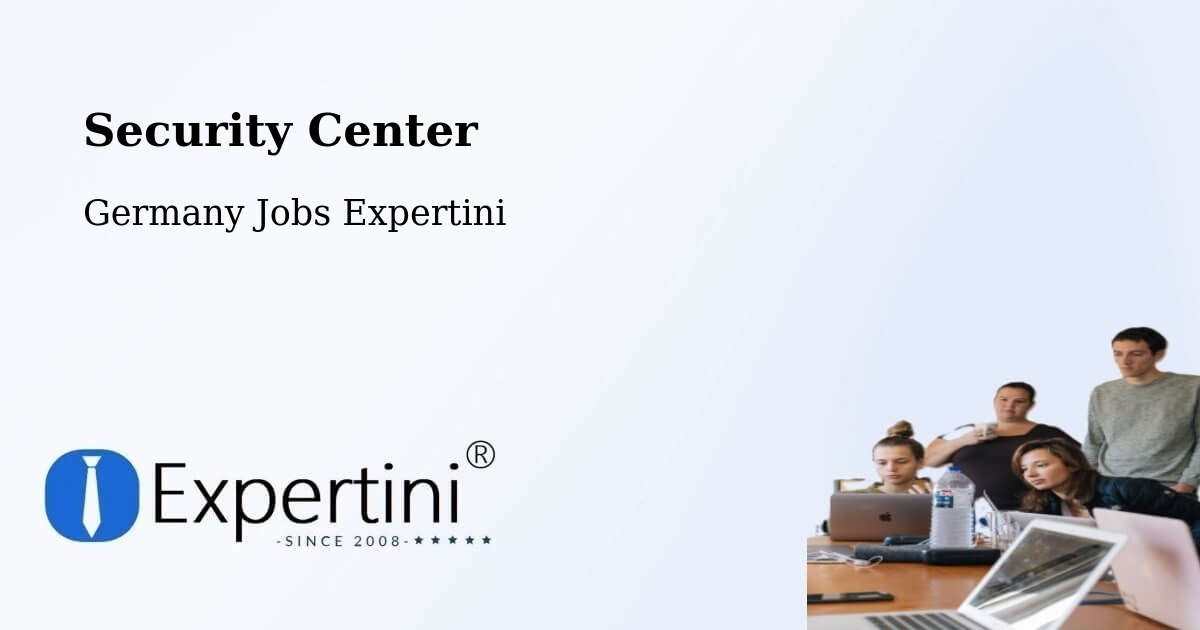 Security Center - Germany Jobs Expertini